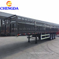 3 Axles 40-80Tons Cargo Side Wall Semi Trailer